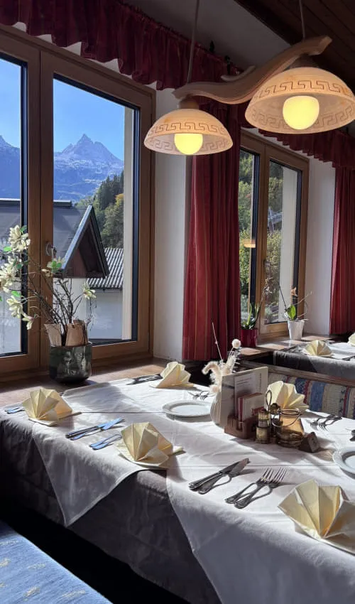 Restaurant in Lofer mit regionaler österreichischer Küche